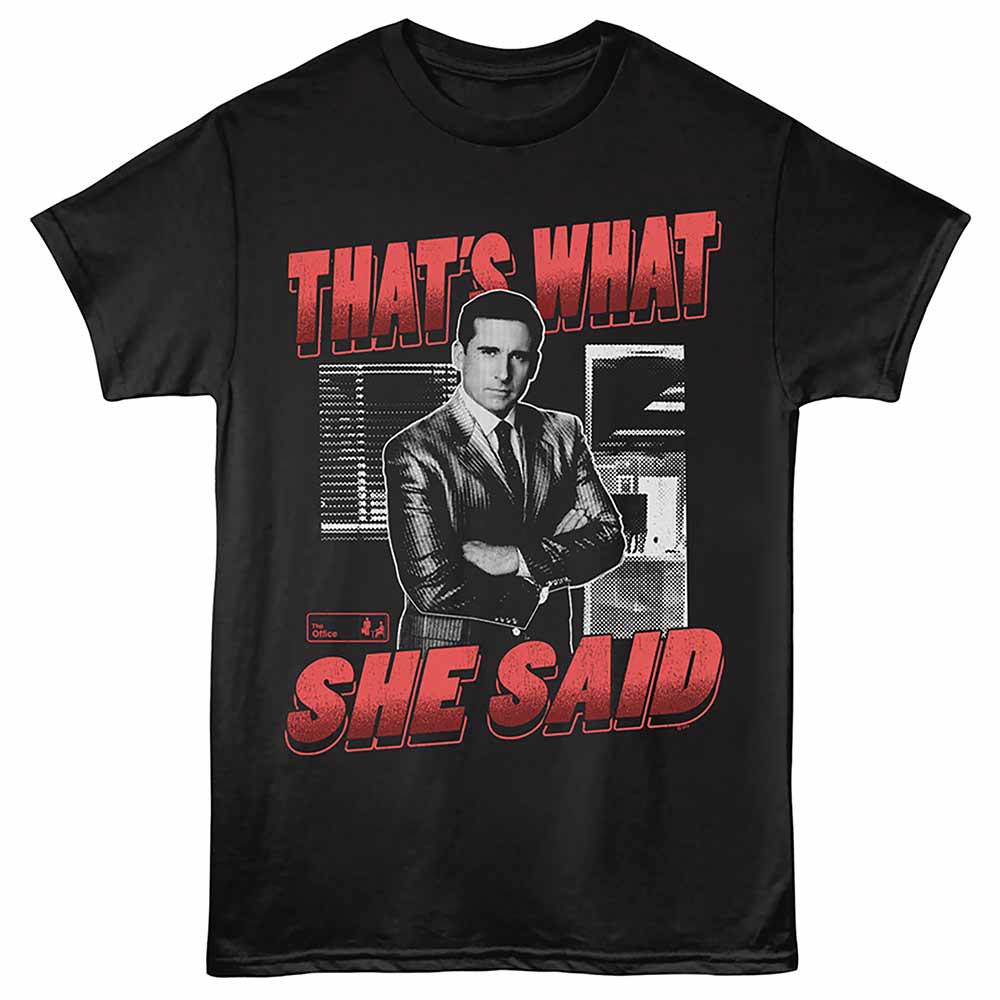 That's What She Said The Office t-shirt in black