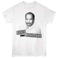 White The Office t-shirt featuring a The Office The Office Did I Stutter design