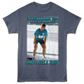 Navy Heather The Office t-shirt featuring a The Office The Office Feels Good design