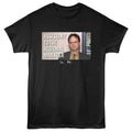 Black The Office t-shirt featuring a The Office The Office Assistant design