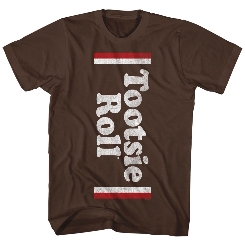 Dark Chocolate Tootsie Roll t-shirt featuring an I'm a Tootsie design