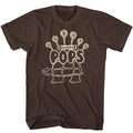 Dark Chocolate Tootsie Pop t-shirt featuring a Turtle design