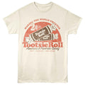 Natural Tootsie Roll t-shirt featuring an A Sweeter World design