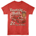 Red Heather Tootsie Roll t-shirt featuring a Racing design