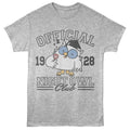 Gray Heather Tootsie Pop t-shirt featuring a Night Owl Club design