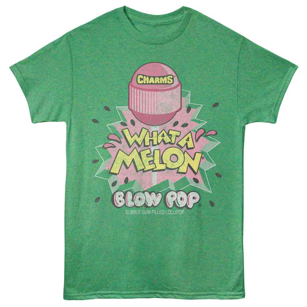 Kelly Heather Tootsie Roll t-shirt featuring a What a Melon design
