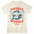 Natural Dubble Bubble t-shirt featuring a Pud Crossed Bats design