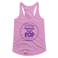 Tootsie Pop Ladies Racerback - Purple Punch