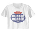 Dubble Bubble Ladies Crop Top - Gum
