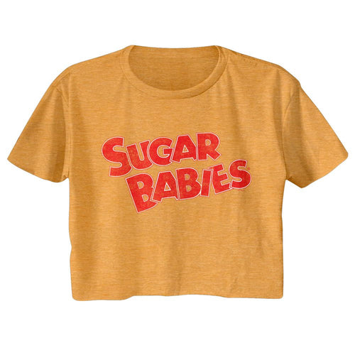 Sugar Babies Ladies Crop Top - Sugar Babies T-Shirt