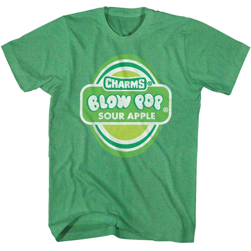 Kelly Heather Blow Pop t-shirt featuring a Sour Apple design