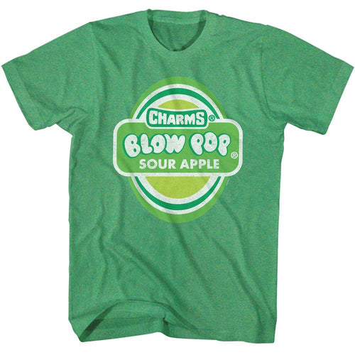 Kelly Heather Blow Pop t-shirt featuring a Sour Apple design