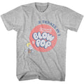 Gray Heather Dubble Bubble t-shirt featuring a Two in One Gray Heather design