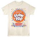 Natural Blow Pop t-shirt featuring a Polka Dot design