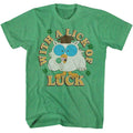 Kelly Heather Tootsie Pop t-shirt featuring an A Lick of Luck design