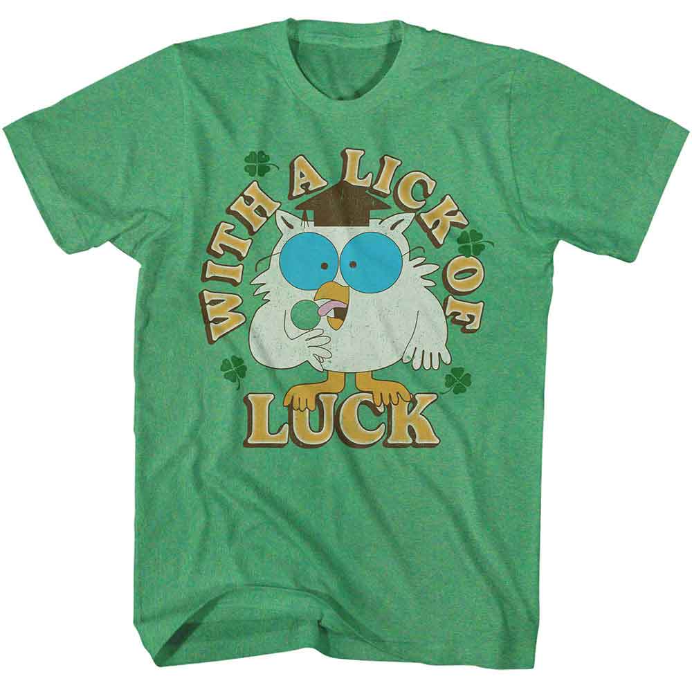 Kelly Heather Tootsie Pop t-shirt featuring an A Lick of Luck design