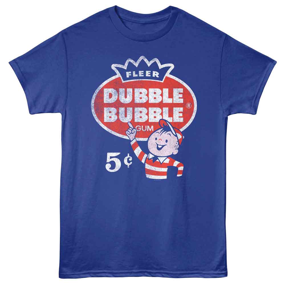Royal Blue Tootsie Roll t-shirt featuring a Logo Point design