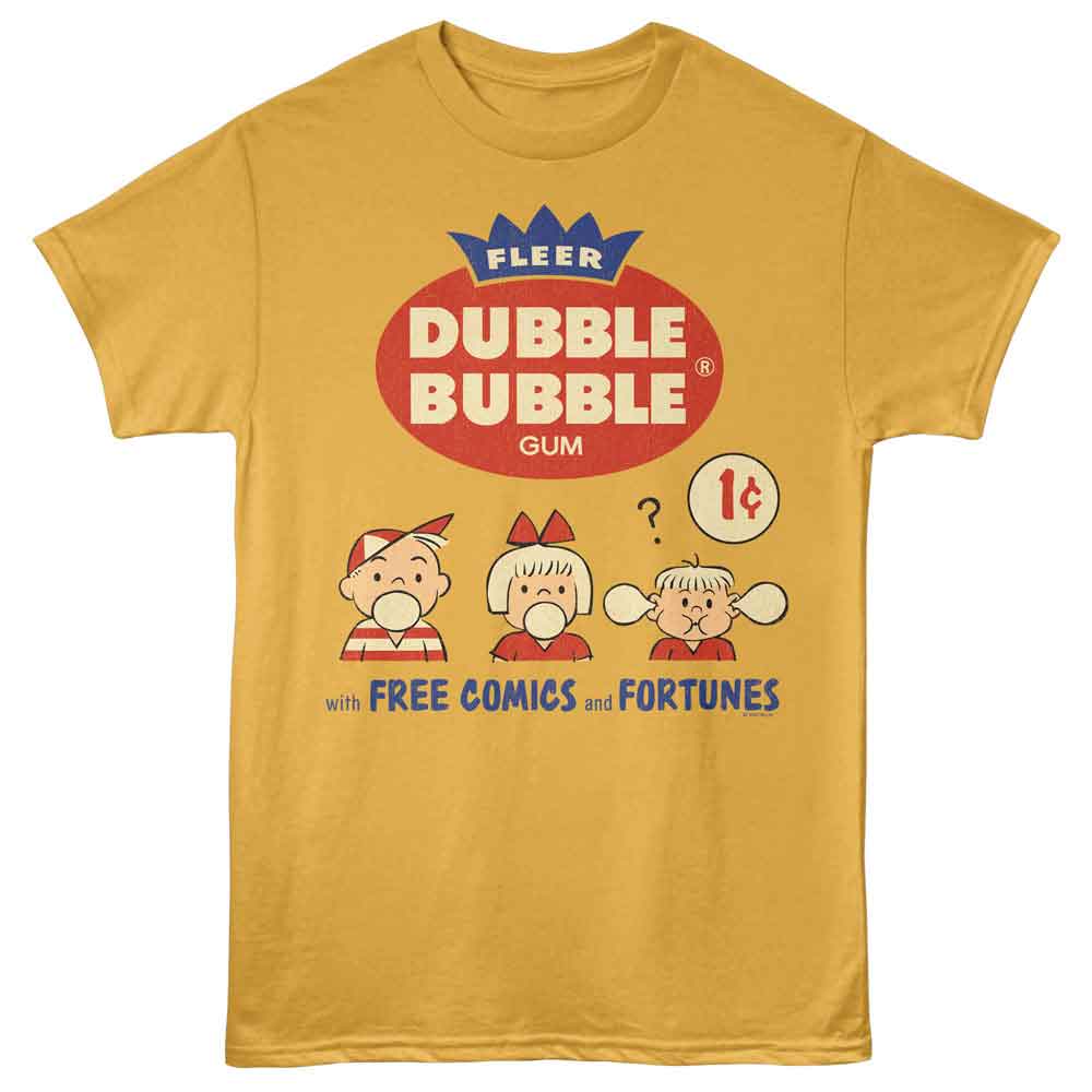 Ginger Dubble Bubble t-shirt featuring a Three Kids design