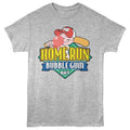 Gray Heather Dubble Bubble t-shirt featuring a Home Run Pud Gray Heather design
