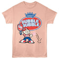 Peach Dubble Bubble t-shirt featuring a Pickleball Pud design