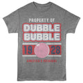 Graphite Heather Tootsie Roll t-shirt featuring a Property Of design