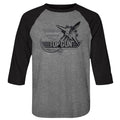 Top Gun 3/4 Raglan - Blk
