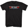 Black Top Gun t-shirt featuring a Logo Black design
