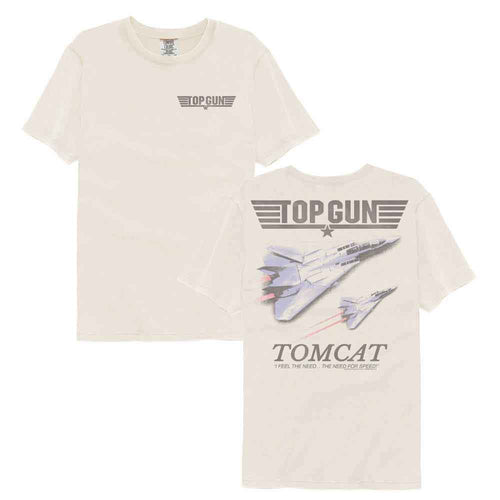 Top Gun Comfort Colors T-Shirt - Tomcat Natural 5123