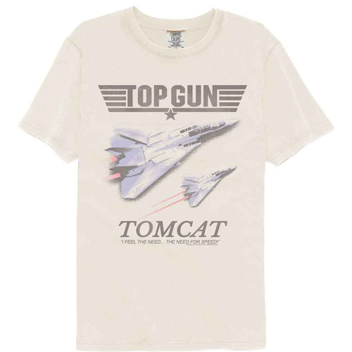 Top Gun Comfort Colors T-Shirt - Tomcat Natural 5124