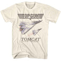 Natural Top Gun t-shirt featuring a Tomcat Natural 5124 design