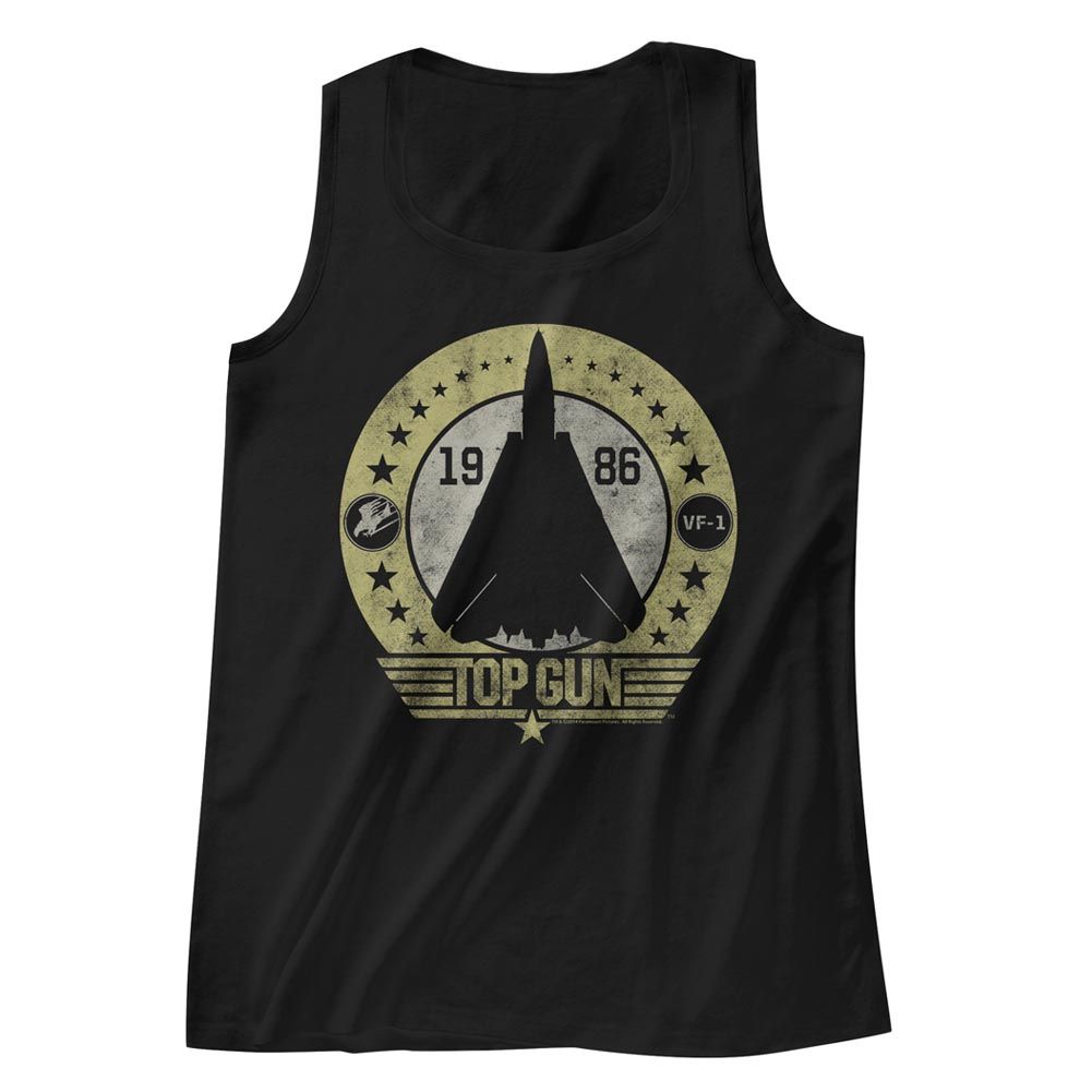 Top Gun Tank Top - Stars And Such