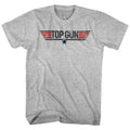 Gray Heather Top Gun t-shirt featuring a Logo Gray Heather 539 design