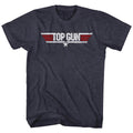 Navy Heather Top Gun t-shirt featuring a Logo Navy Heather design