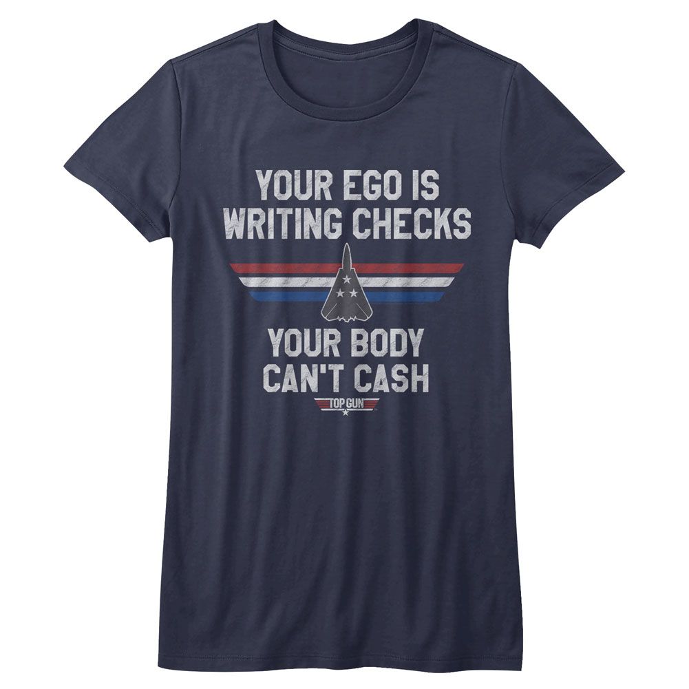 Top Gun Ladies T-Shirt - Ego Check