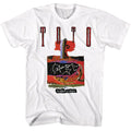 White Toto t-shirt featuring a Kingdom of Desire design
