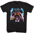 Black Toto t-shirt featuring a Mindfields design