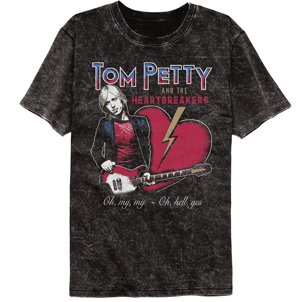 Tom Petty Mineral Wash T-Shirt - Oh My My