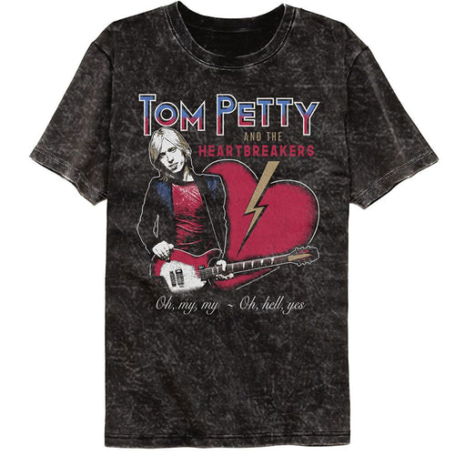 Tom Petty Mineral Wash T-Shirt - Oh My My