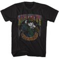 Black Tom Petty t-shirt featuring a Tom Petty with Wings design