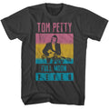 Smoke Gray Tom Petty t-shirt featuring a Full Moon Fever design