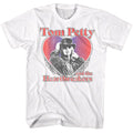 White Tom Petty t-shirt featuring a Heart Hat design