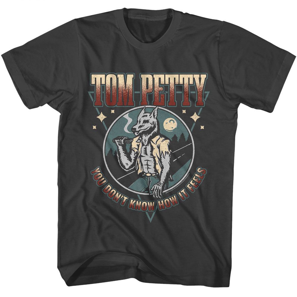 Smoke Gray Tom Petty t-shirt featuring a You Don't Know design