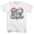 White Tom Petty t-shirt featuring an Americana Heart and Logo design