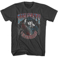 Smoke Gray Tom Petty t-shirt featuring an Americana Wings design