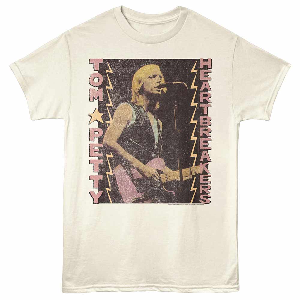 Natural Tom Petty t-shirt featuring a Star Photo design