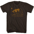 Dark Chocolate Train t-shirt featuring a Bear design