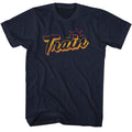 Navy Train t-shirt featuring a Gradient design