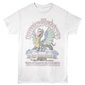 White Rolling Stones t-shirt featuring a Dragon 78 Tour design
