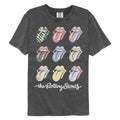 Rolling Stones Comfort Colors T-Shirt - Multi Color Tongues