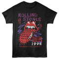 Black Rolling Stones t-shirt featuring a Voodoo Lounge design